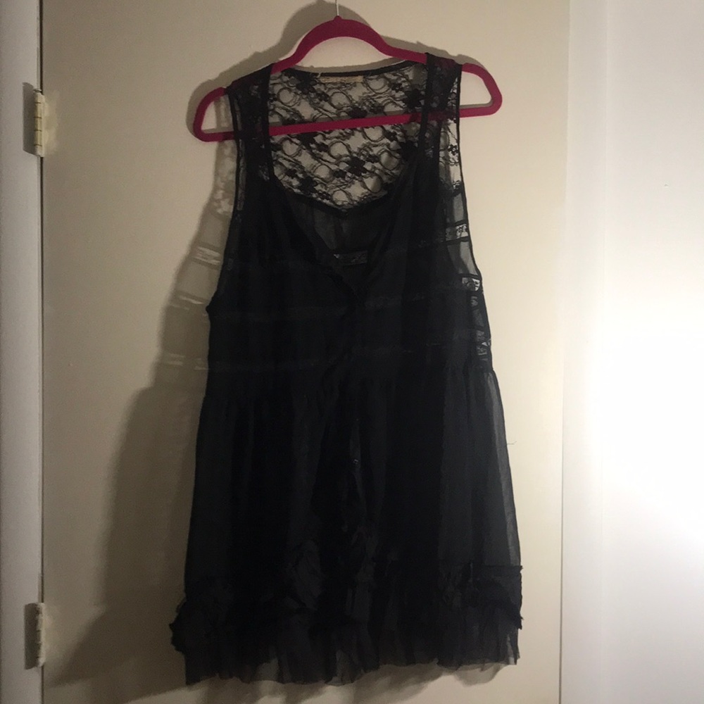 Lace chiffon intimate dress